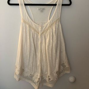 American Eagle Lace Detail Tank
